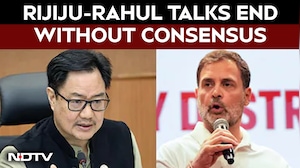Rahul Gandhi Holds Firm As Kiren Rijiju's Bid To End Parliament Deadlock Fails