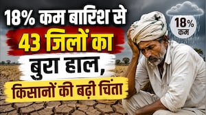 MP Monsoon Update: MP में 18% कम बारिश से 43 जिलों का बुरा हाल, किसानों की बढ़ी चिंता | Rain | IMD