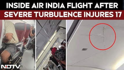 Air India Flight | Video Shows Chaos Inside Air India Phuket-Delhi Flight After Severe Turbulence