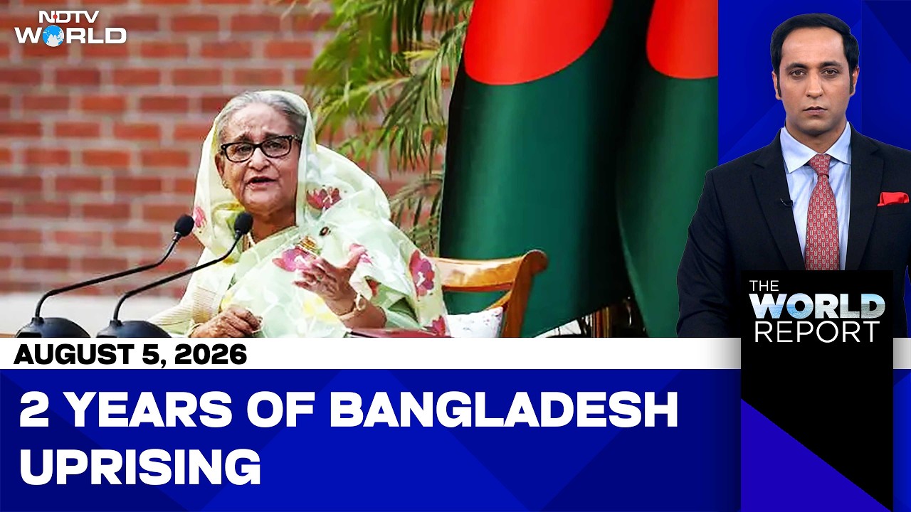 Sheikh Hasina's First Live Address Since Ouster