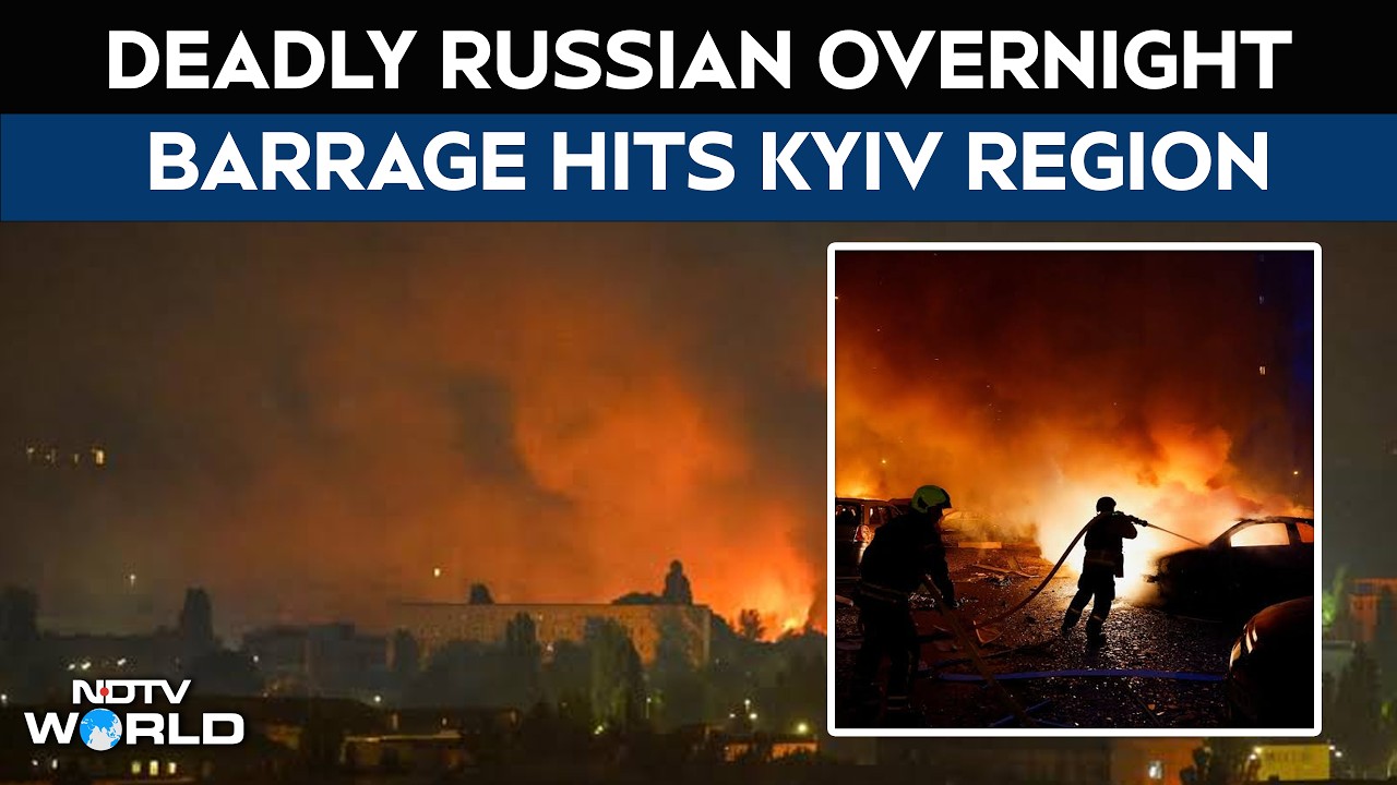 Russia Attack | Russian Overnight Attack Leaves Dead In Kyiv Region