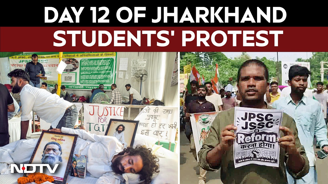 Jharkhand Protest Enters Day 12, Wangchuk Speaks to Mahto