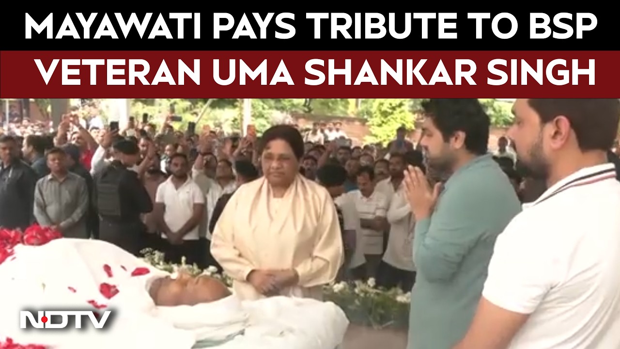 Mayawati Pays Tribute to Five-Time BSP MLA Uma Shankar Singh