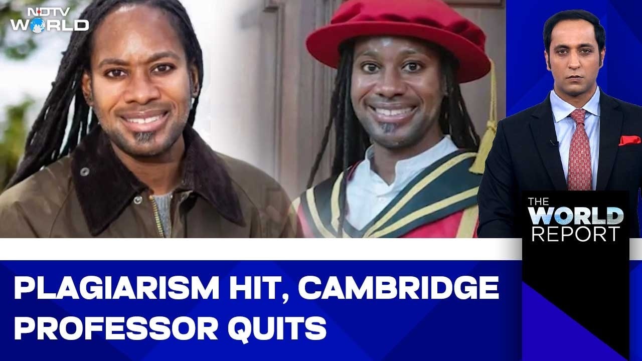 Cambridge Professor Resigns Amid Plagiarism Row | University of Cambridge | Jason Arday