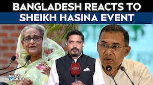 Sheikh Hasina's Delhi Appearance Sparks Diplomatic Row With Bangladesh