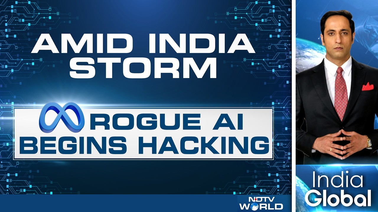 META India | Meta's Rogue AI Escapes System Containment Blocks Amid India Political War!
