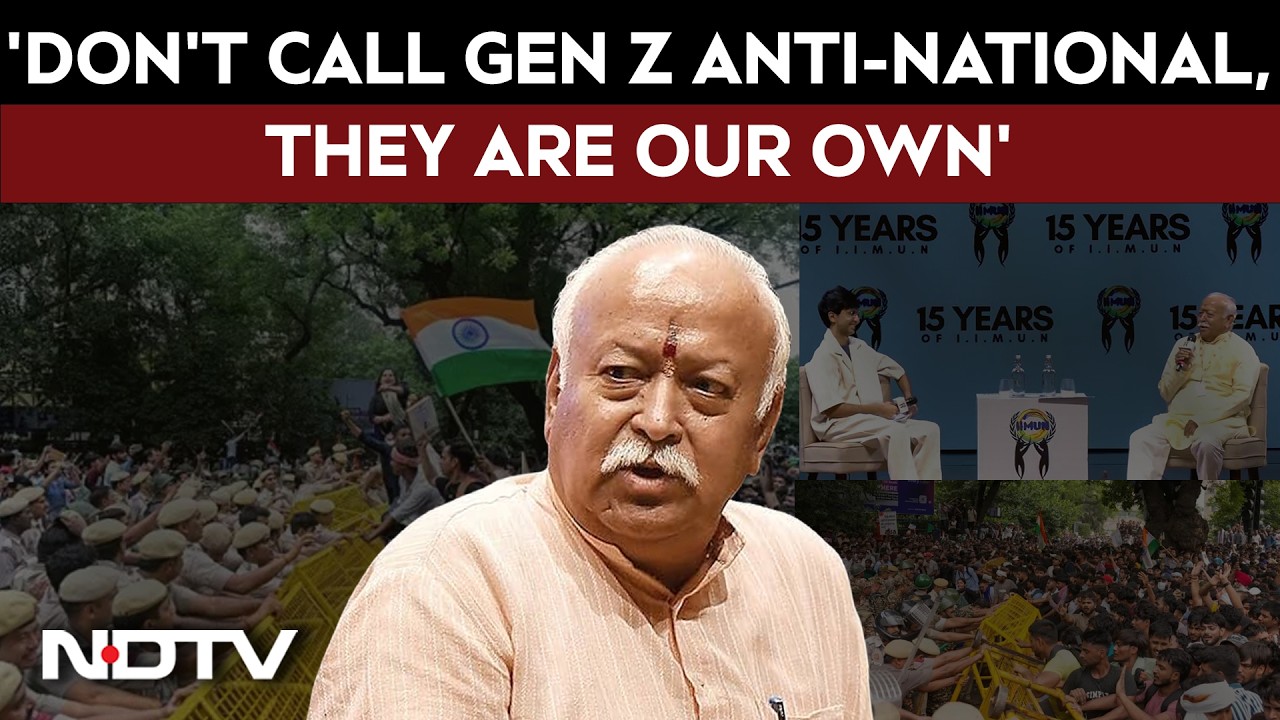 Mohan Bhagwat: Gen Z Protesters Are 'Our People,' Not Anti-Nationals