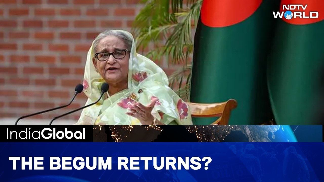 Sheikh Hasina's Return Plan Sparks Dhaka-Delhi Storm