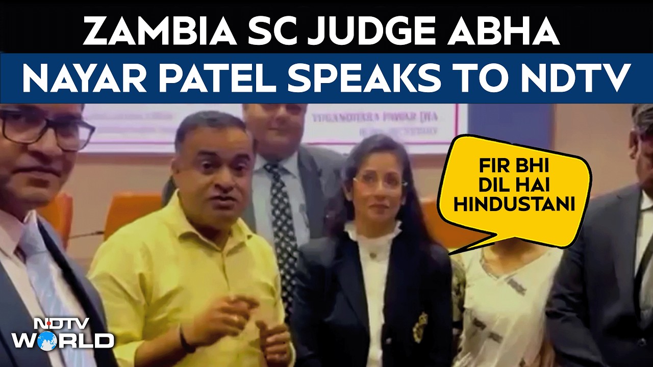 "India Will Always Remain In Our Hearts": Zambia Supreme Court Judge Abha Nayar Patel