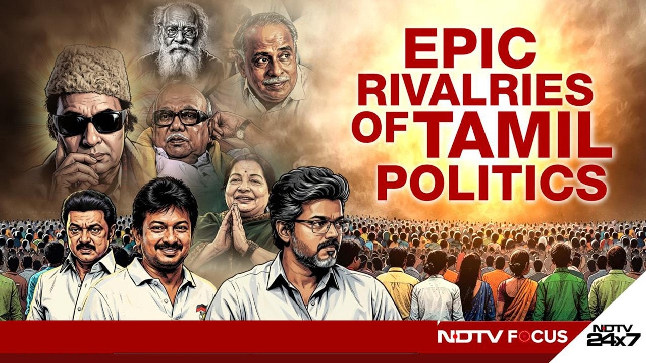 Epic Rivalries Of Tamil Politics: From Cinema Icons To Political Titans