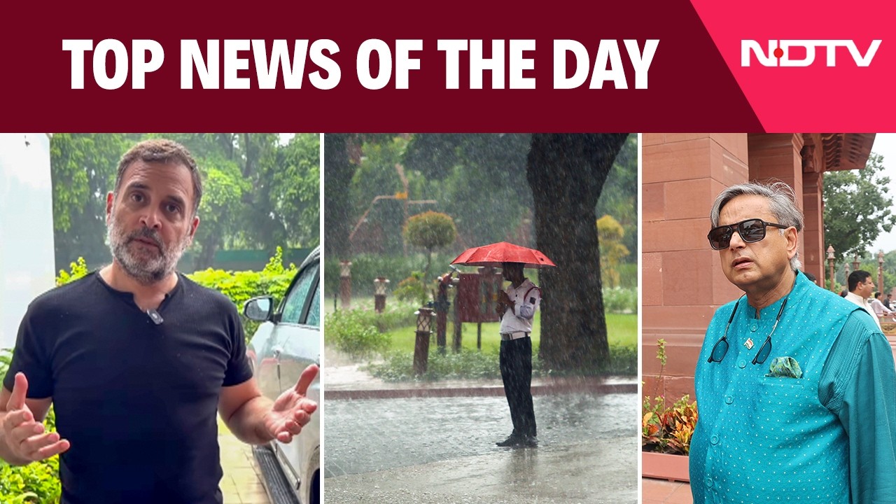 Rahul Gandhi's E20 Attack, Tharoor's Congress Reality Check & Delhi Rain Chaos