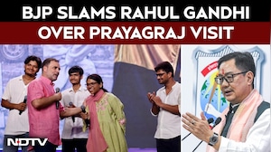 Kiren Rijiju's Sharp Attack On Rahul Gandhi Over Prayagraj Visit