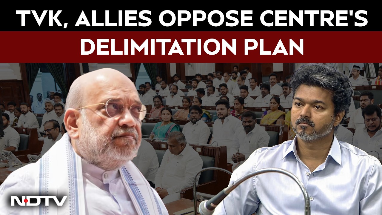 Delimitation Bill | Tamil Nadu Delimitation Row: Vijay's Allies Back Resolution Against Centre