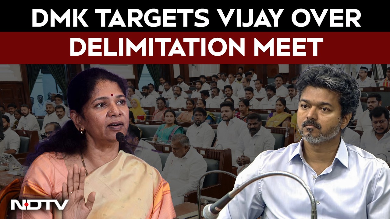 Tamil Nadu News | Kanimozhi Slams Vijay Over Delimitation Meet, Raises Mekedatu-Cauvery Issues