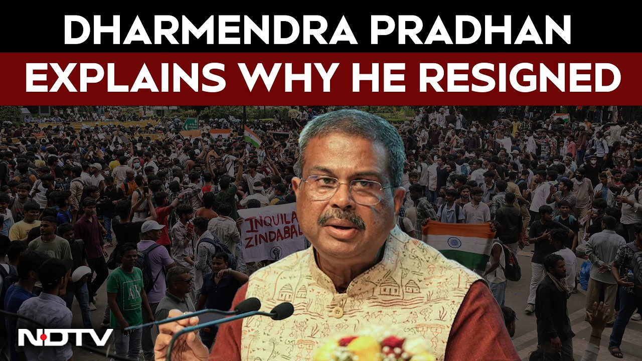Days After Resigning As Education Minister, Dharmendra Pradhan Explains Why He Quit