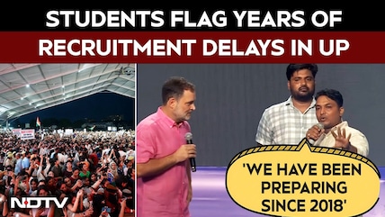 UP Students Raise Paper Leaks, Scorecards And Normalisation Issues With Rahul Gandhi