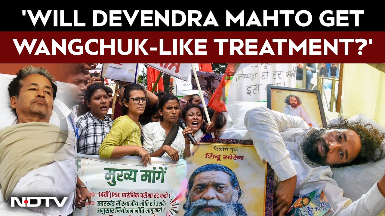 Jharkhand JPSC-JSSC Protester Fears Mahto Could Be Removed From Protest Site