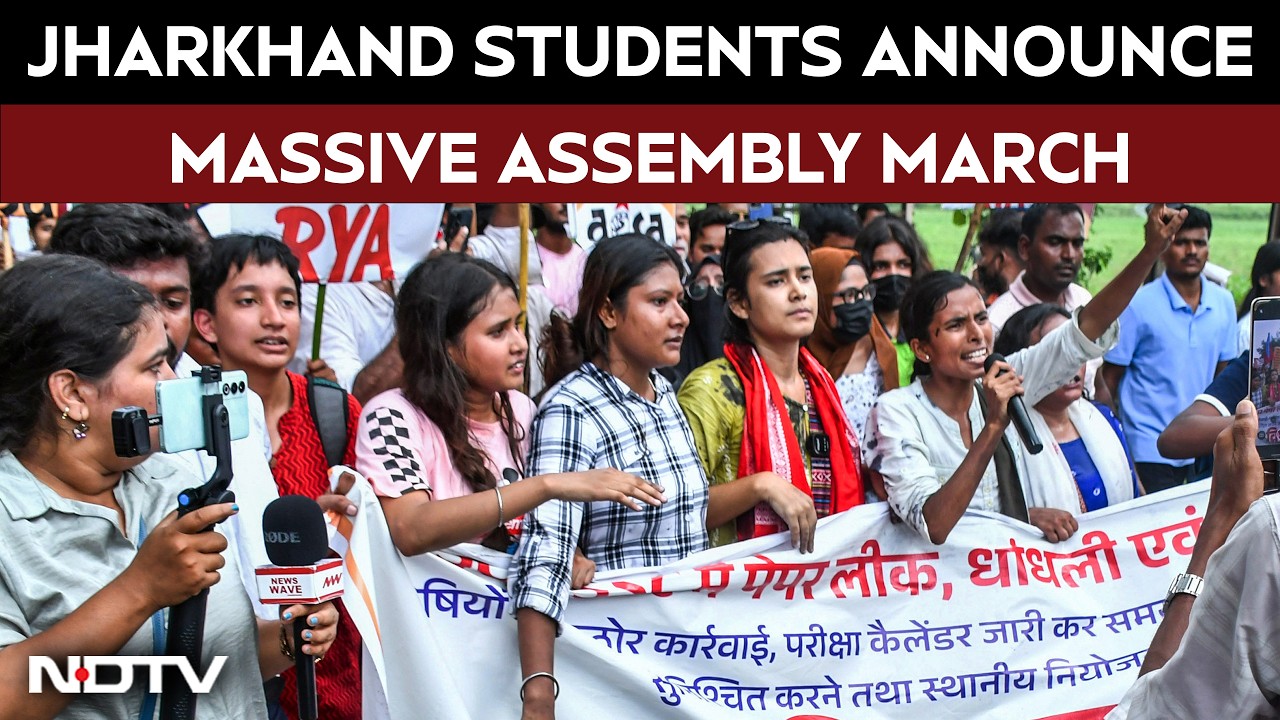 Jharkhand Student Protesters Plan Vidhan Sabha March On August 10 If Demands Not Met