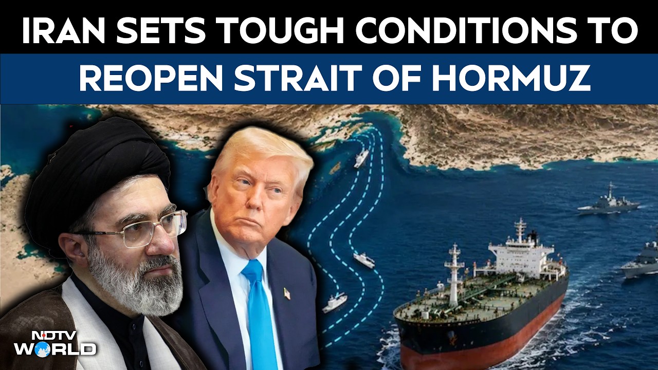 Iran Sets Tough Conditions To Reopen Strait Of Hormuz Amid US Talks