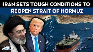 Iran Sets Tough Conditions To Reopen Strait Of Hormuz Amid US Talks