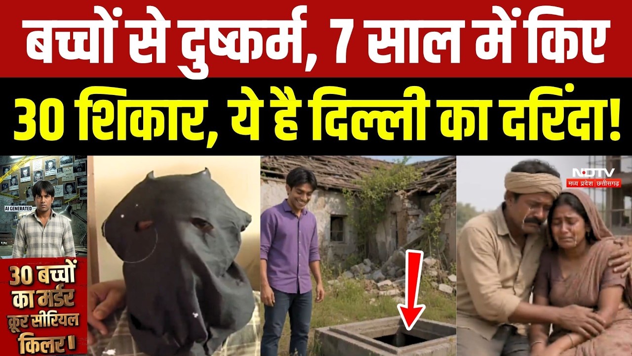 Serial Killer Ravinder Kumar: 7 साल में 30 मासूम को बनाया शिकार! Delhi की खौफनाक कहानी