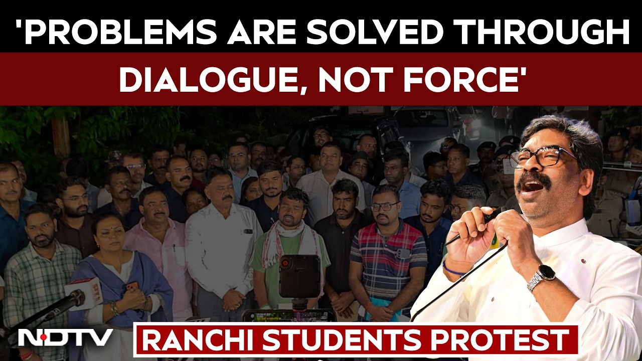 Ranchi Protest | 'Your Concerns Are Our Concerns': Chief Minister Hemant Soren To Students