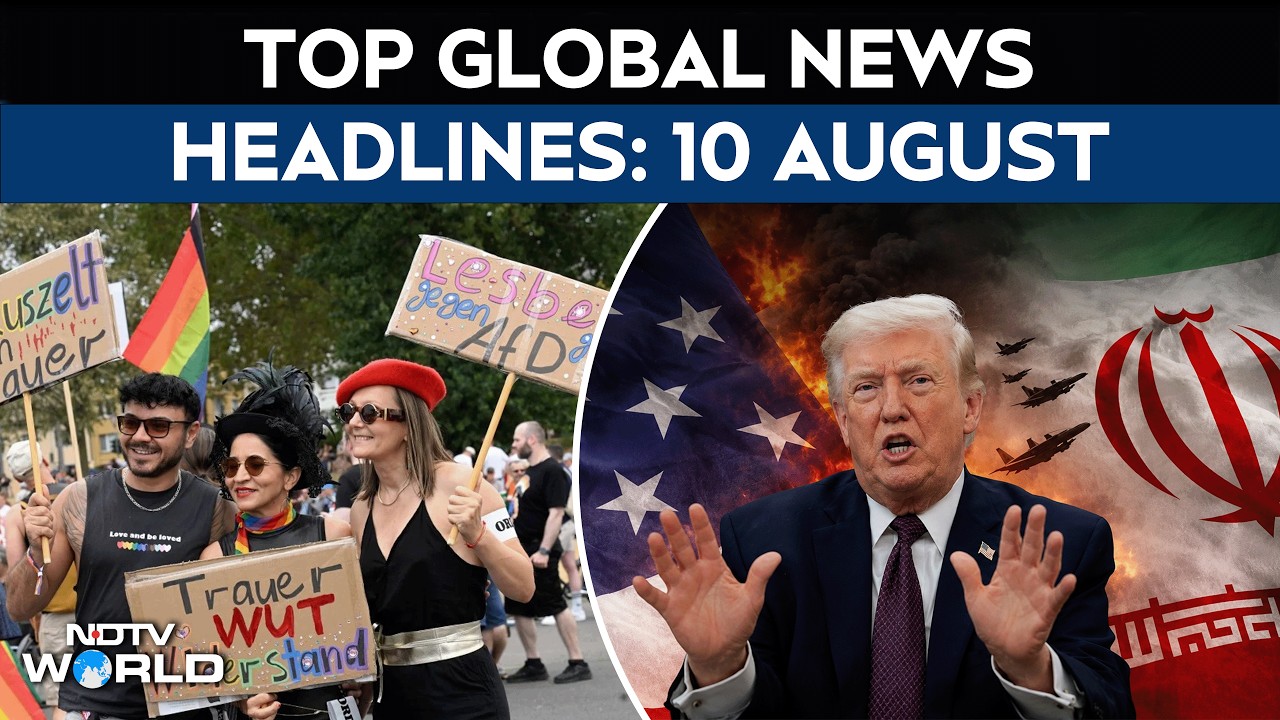 US Iran War Updates | Berlin Pride Attack | France Wildfires | Russia Balloon Record