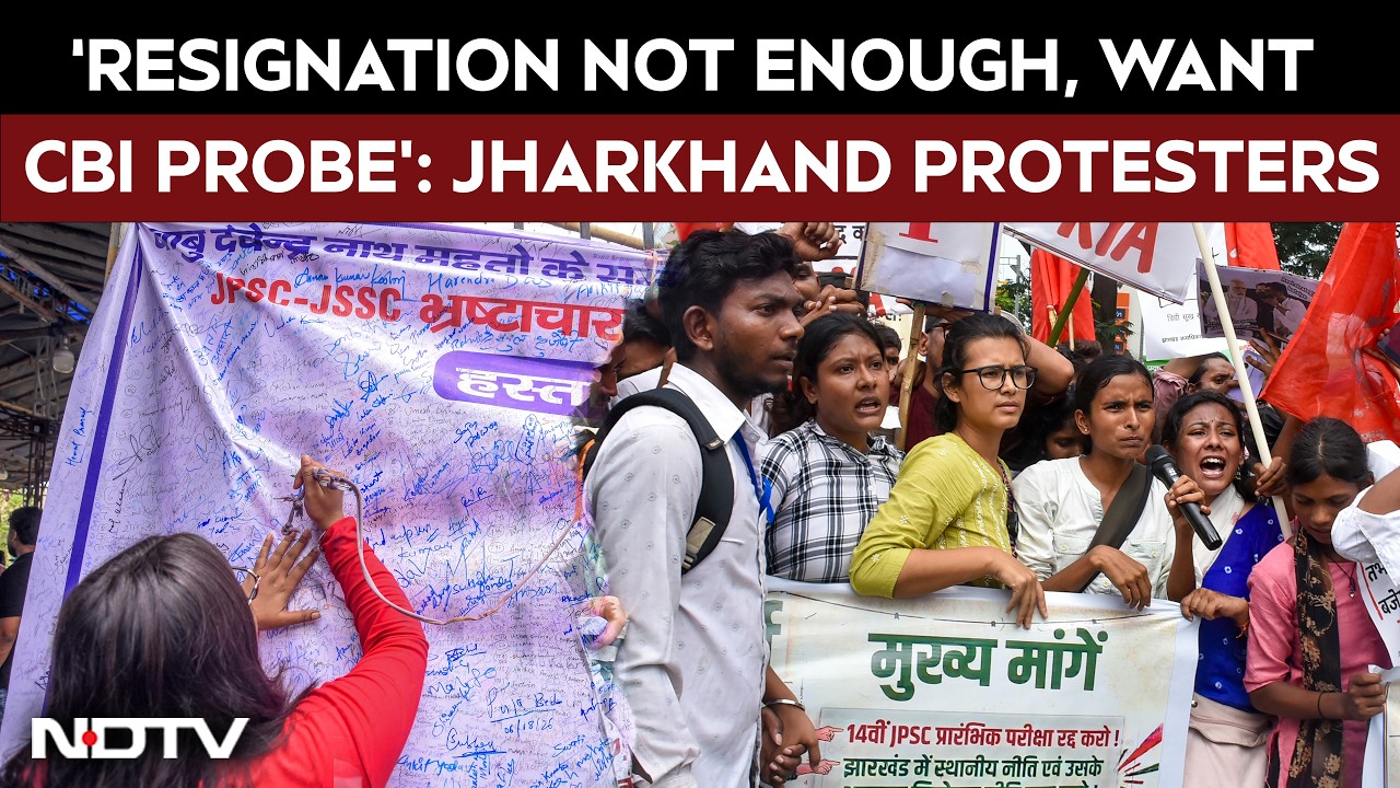 Jharkhand Protest | ‘Not Enough, We Want CBI Probe’: Protesters On Resignation Of JPSC Members