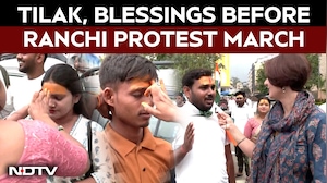 Jharkhand Students March Towards Assembly: Tilak And Blessings Before Protest