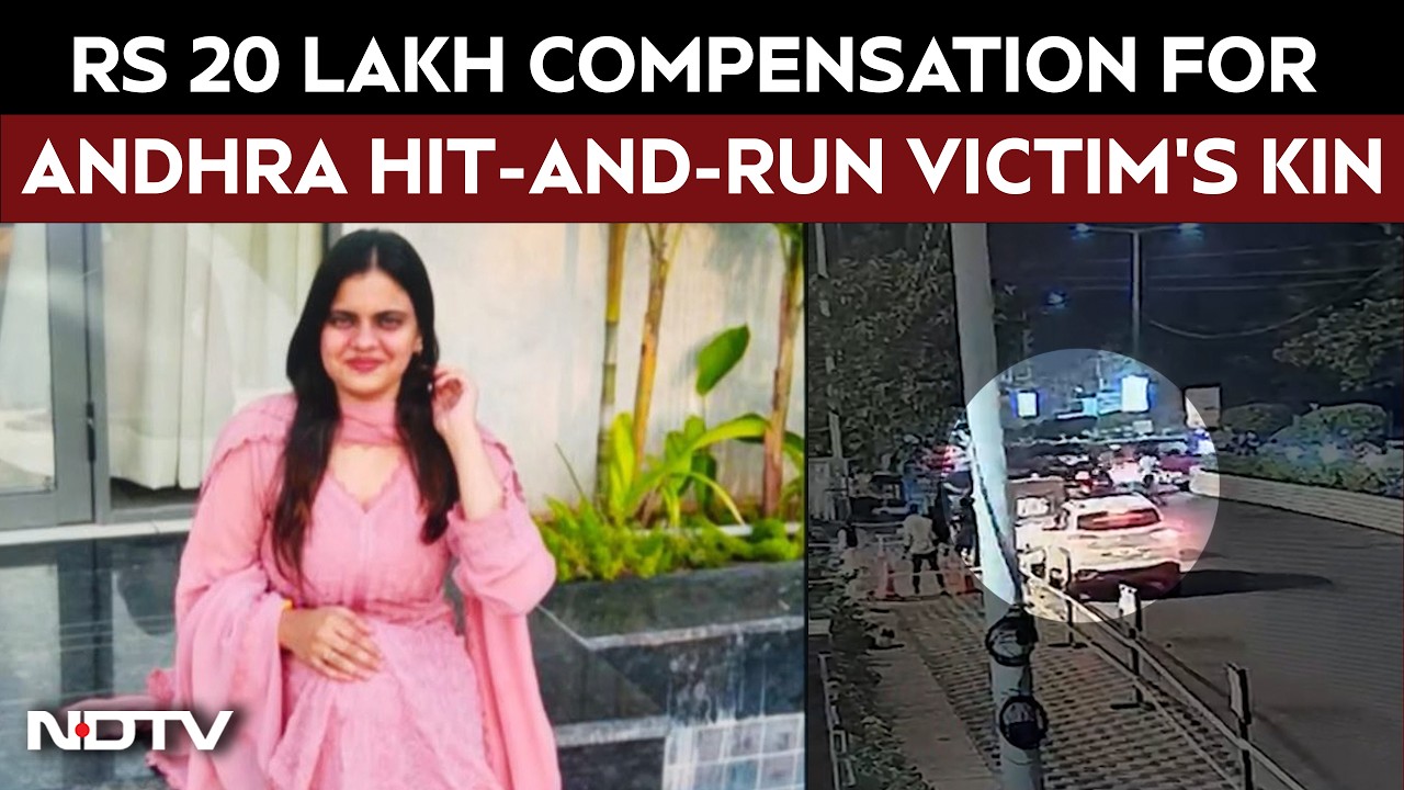 CM Naidu Announces ₹20 Lakh Aid For Bereaved Family Of Hit & Run Victim Medico