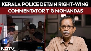 Right-Wing Commentator T G Mohandas Detained Over Remarks On NEET Protest