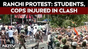 Jharkhand Student Protest Escalates: Water Cannons, Lathicharge Used