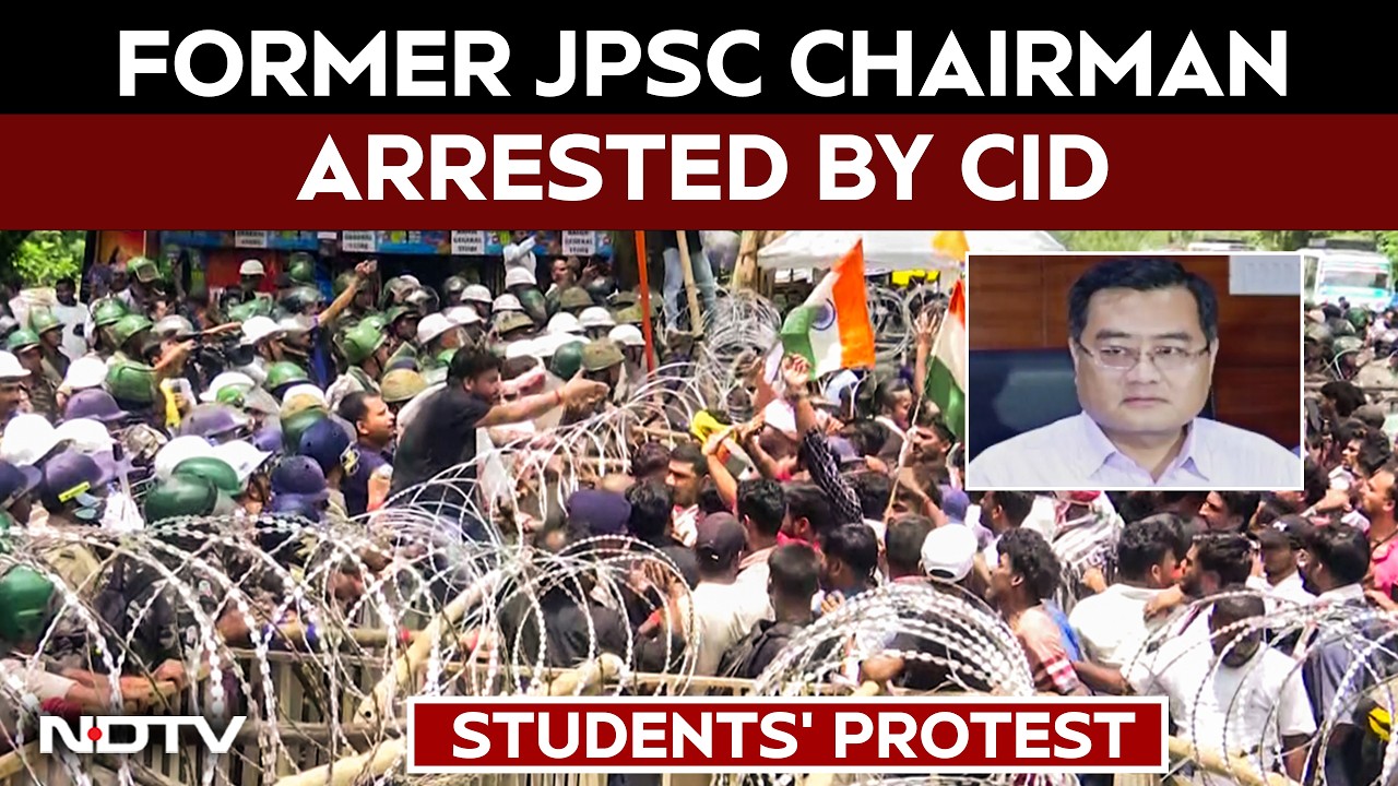 Ex-Jharkhand Public Service Commission Chief Arrested Amid Students' Protest