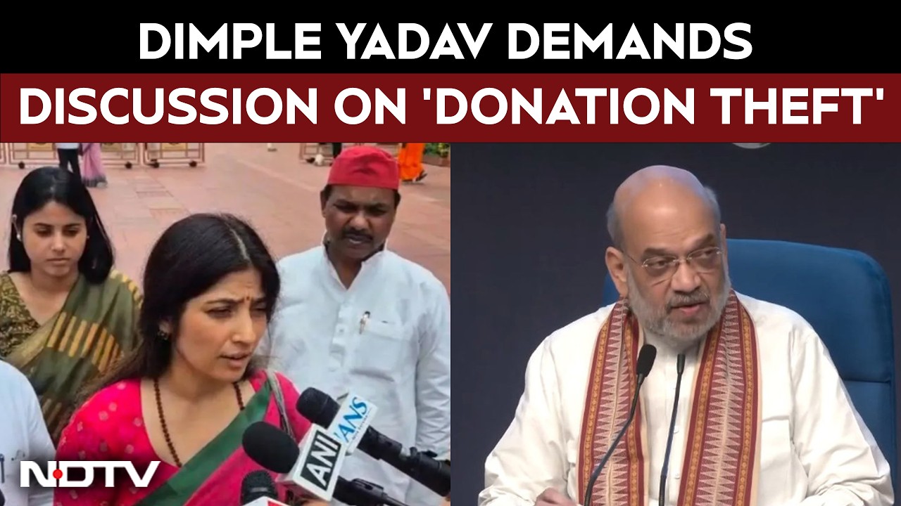 Parliament News | Dimple Yadav Demands Amit Shah&rsquo;s Statement On Student Protest, Temple Donation Row
