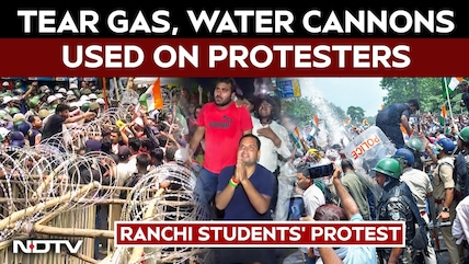 Jharkhand Student Protest: Peace March Turns Chaotic Amid Police Action
