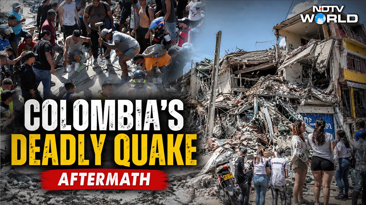 How 7.4 Magnitude Quake That Killed 130 Left Colombia In Ruins