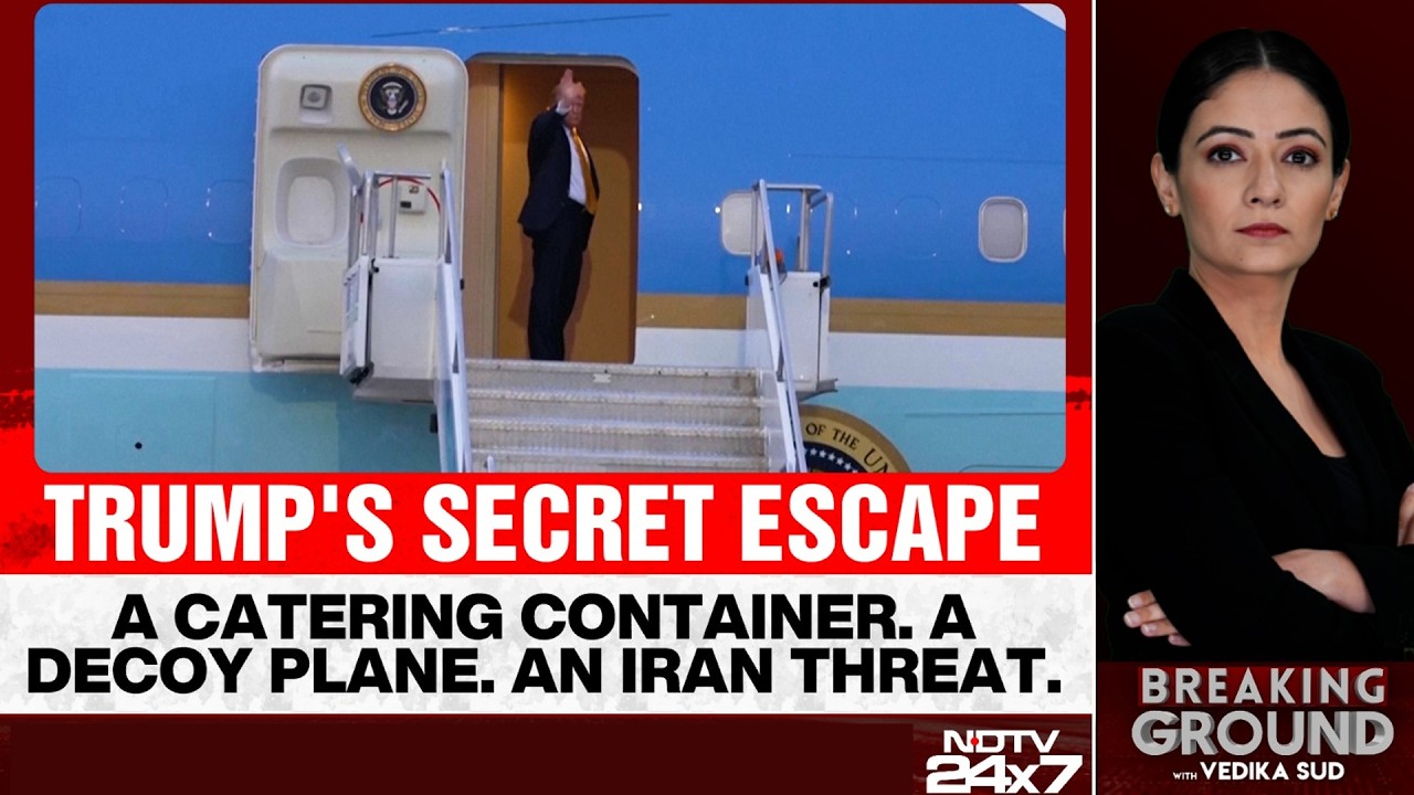 Donald Trump Secretly Flown Out Of Turkey After Iran Threat, Report Says