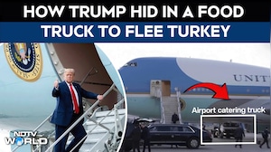 Trump News | Trump Hid In Food Truck, Used Military Jet To Leave Turkey Amid Iran Threat