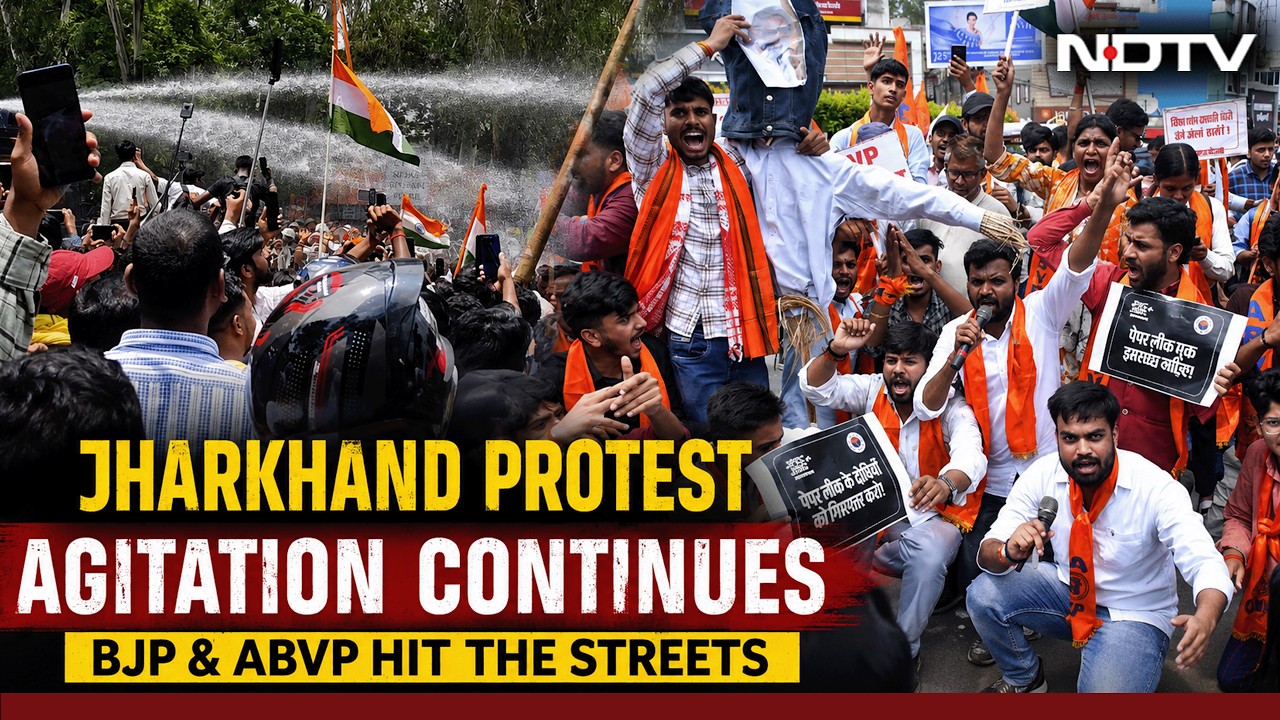 Jharkhand Protest | Ranchi Students' Protest Enters 18th Day; BJP Bandh, ABVP Workers Detained