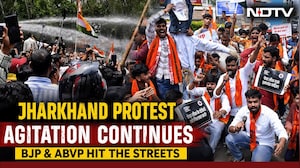 Jharkhand Protest | Ranchi Students' Protest Enters 18th Day; BJP Bandh, ABVP Workers Detained