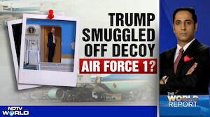 Raw Footage: Secret Service Smuggles Trump Out Of Air Force One In Catering Truck To Escape Iran