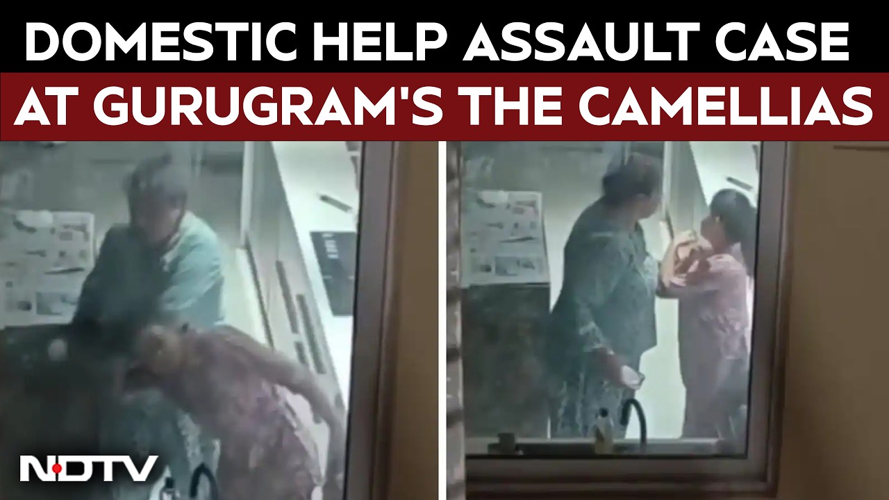 On Camera, Woman Slaps Help, Pulls Her Hair In Gurugram's The Camellias