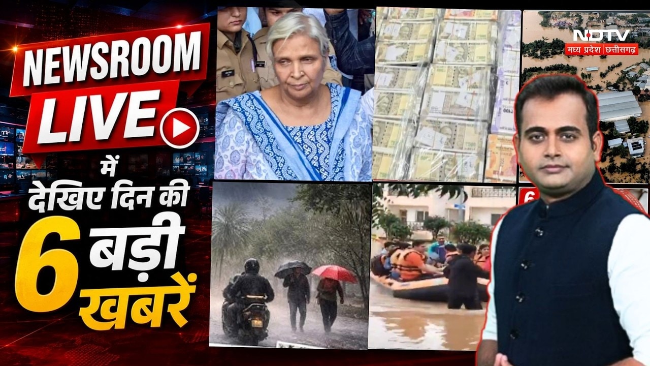 11 August 2026: NEWSROOM LIVE में  देखिए दिन की 6 बड़ी खबरें