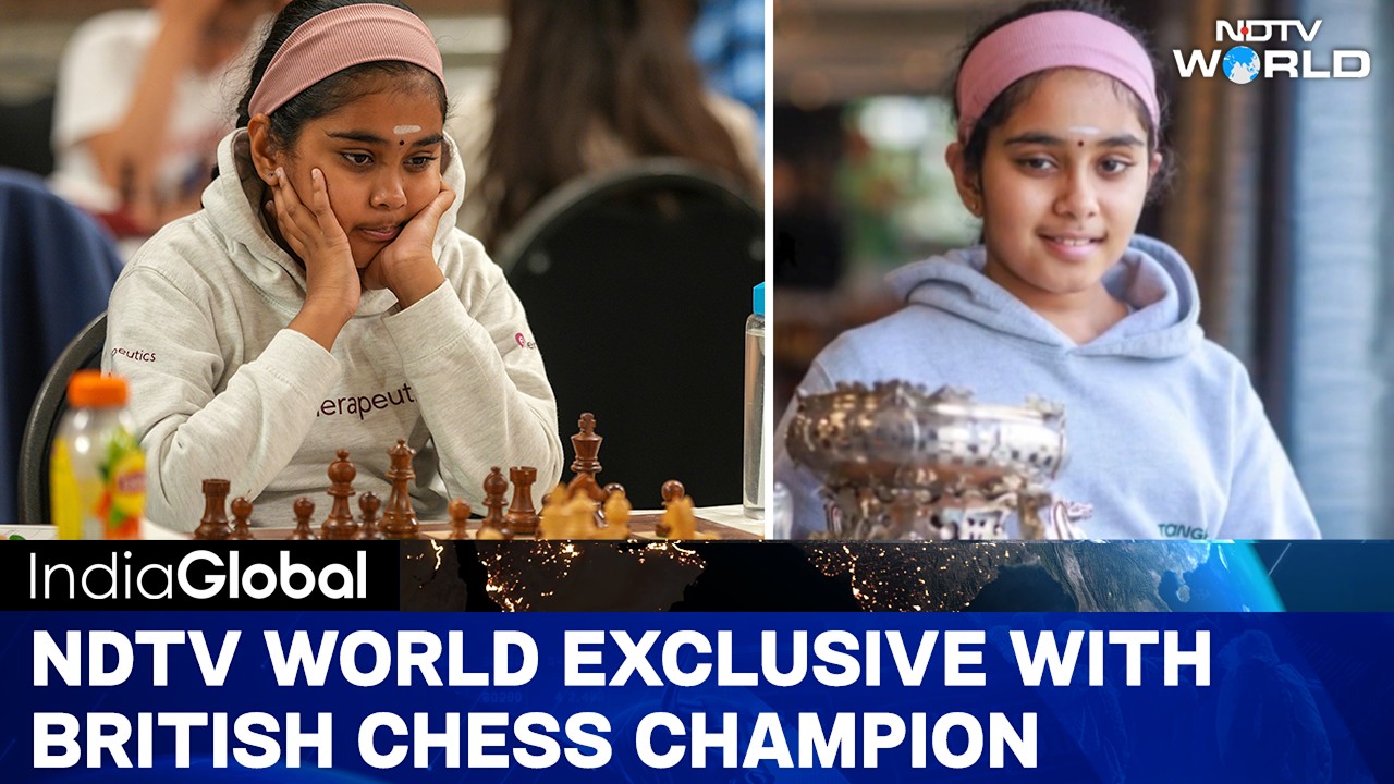 Indian-Origin Chess Prodigy Bodhana Sivanandan Scripts History | Exclusive Interview