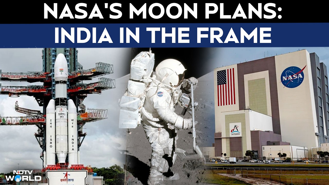 NASA's Moon Mission: India Could Play Key Role In New Lunar Race