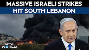 Israel Bombs South Lebanon, 'Massive' Strikes Reported By State Media