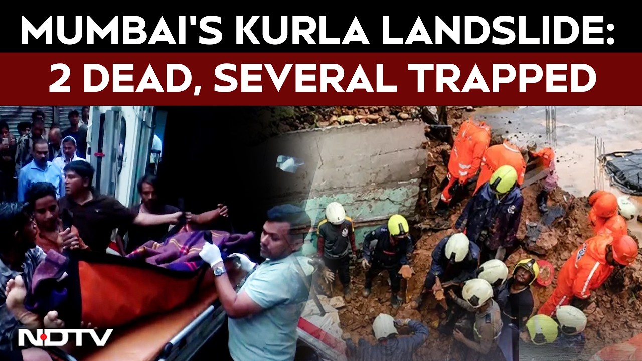 Mumbai-Kurla Landslide: 2 Dead, 4–5 Feared Trapped Under Debris