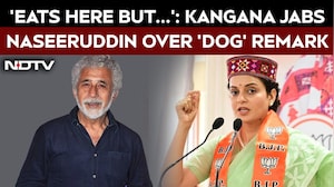 Kangana Ranaut Jabs Naseeruddin Shah Over 'Dog' Remark: 'Eats Here But...'