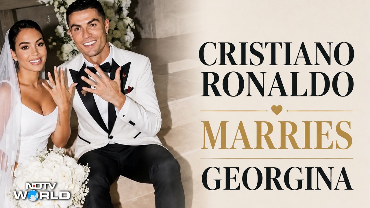 Cristiano Ronaldo Marries Georgina Rodriguez In Private Ceremony