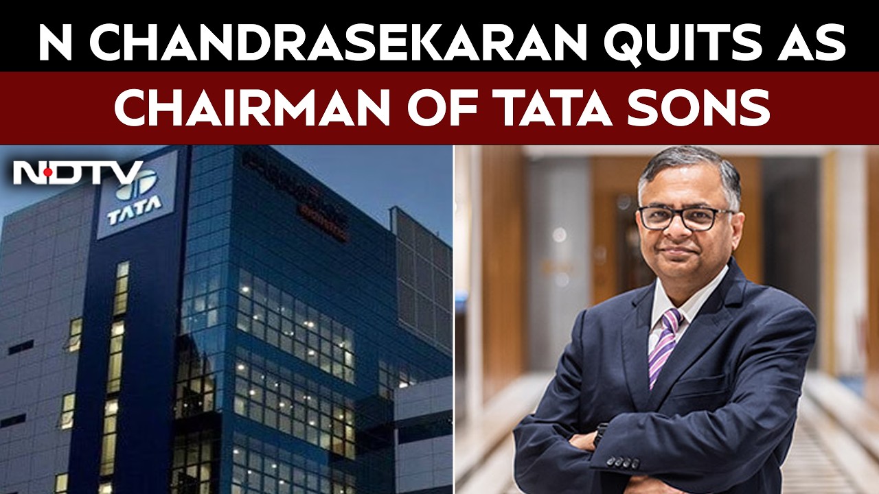 N Chandrasekaran Resigns As Chairman Of Tata Sons Before AGM